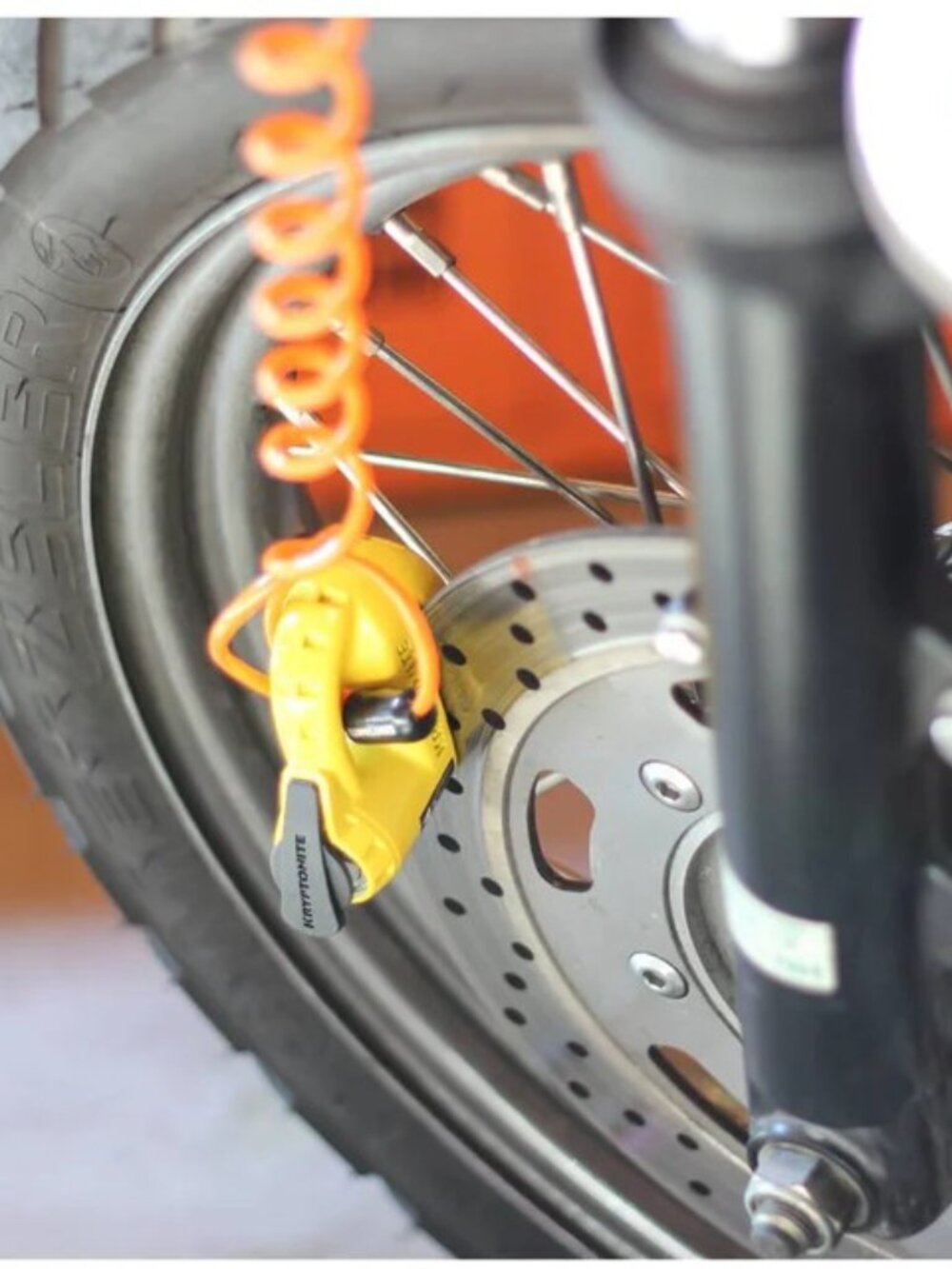 KRYPTONITE - Keeper 5-S2 Scooter/Motorcycle High Security Anti-Theft Disc Lock Y